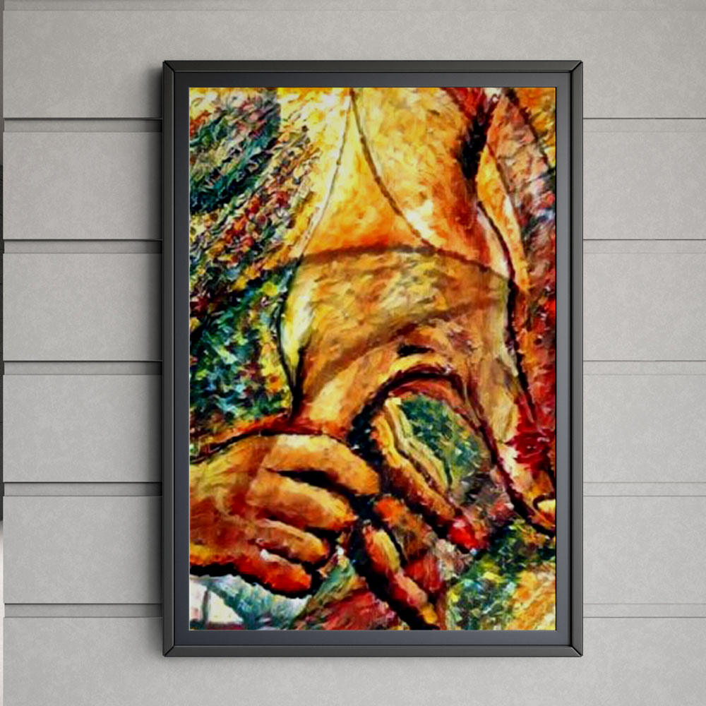 A Bond in Hands - Digital Illustration