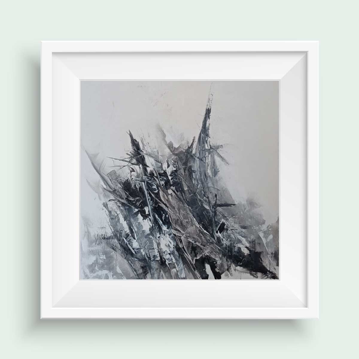 Monochrome Harmony - Painting